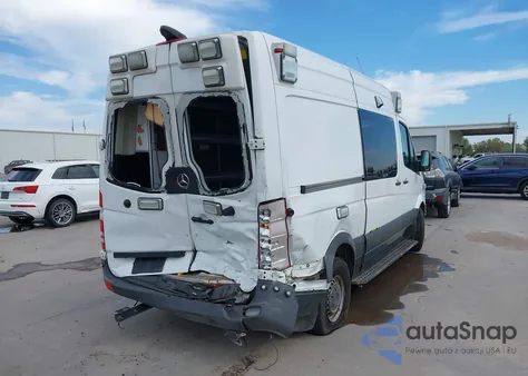 2017 Mercedes-Benz Sprinter 2500 Standard Roof V6 из США, поврежденный, VIN WD3PE7CD8HP565505
